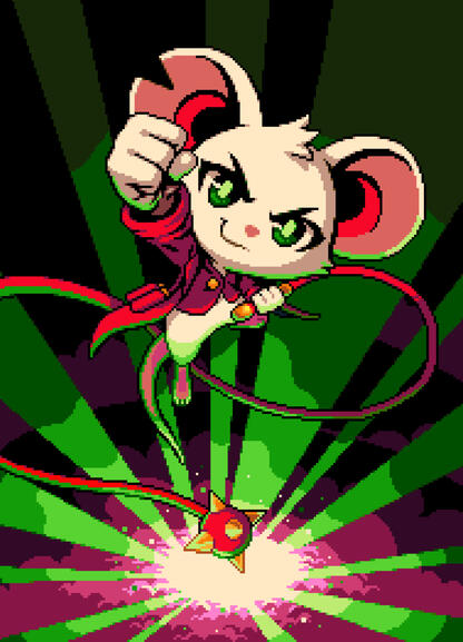 Commissioned Mina the Hollower card for Lost In Cult